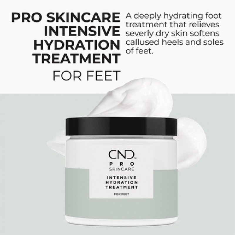 CND Pro Skincare for Feet Mineral Bath Exfoliating Sea Salt Scrub Advanced Callus Remover and Intense Hydration