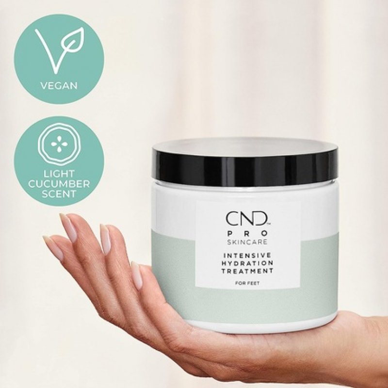 CND Pro Skincare for Feet Mineral Bath Exfoliating Sea Salt Scrub Advanced Callus Remover and Intense Hydration