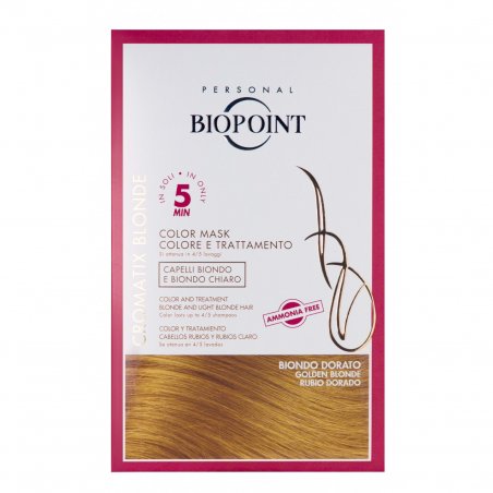 Biopoint Color Mask Golden Blonde 30ml masque pour cheveux Unisexe