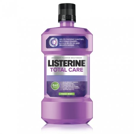 Listerine Total Care Mouthwash 6 in 1 Antibacterial 500ml