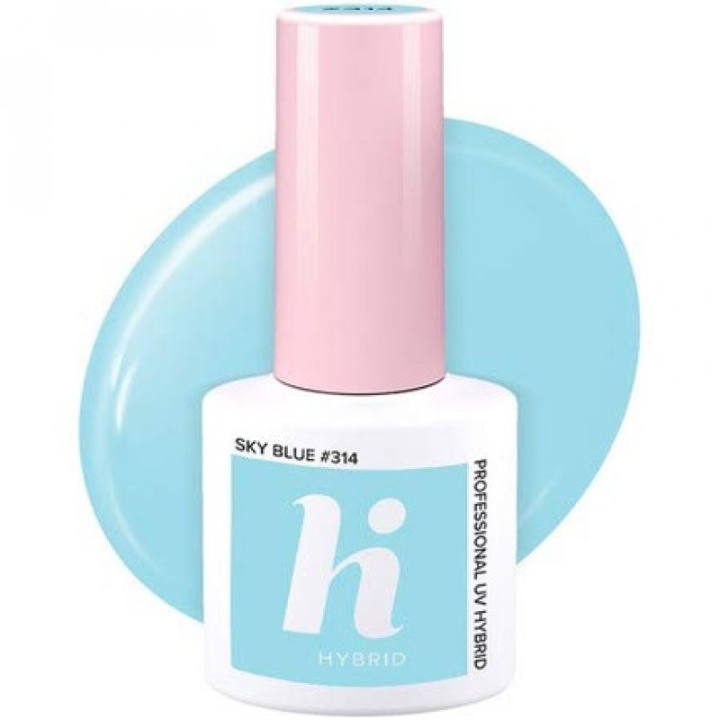 HI HYBRID 314 Sky Blue Nail Polish 5ml