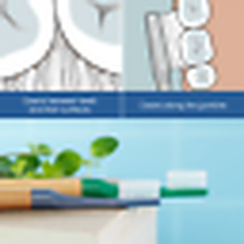 TePe Choice Soft Toothbrush with 3 Replaceable Heads Gray