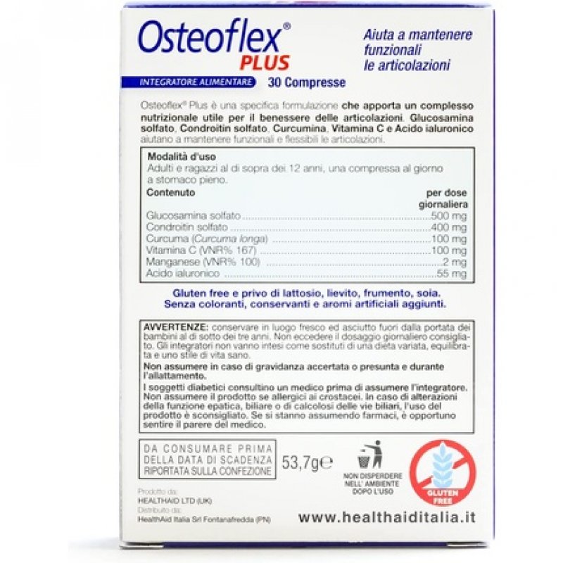 HealthAid Osteoflex Plus Tablets 30 Tablets