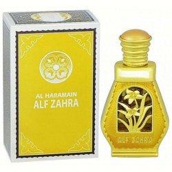 Al Haramain Alf Zahra 15ml Oriental Floral Musk Attar with Patchouli, Sandalwood and Wood Notes