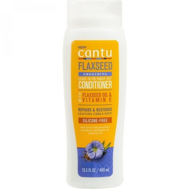 Cantu Flaxseed Smoothing Leave-in or Rinse Out Conditioner 400ml