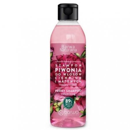 Barwa Natural Shampoo for Fine and Dull Hair Peony - 300ml