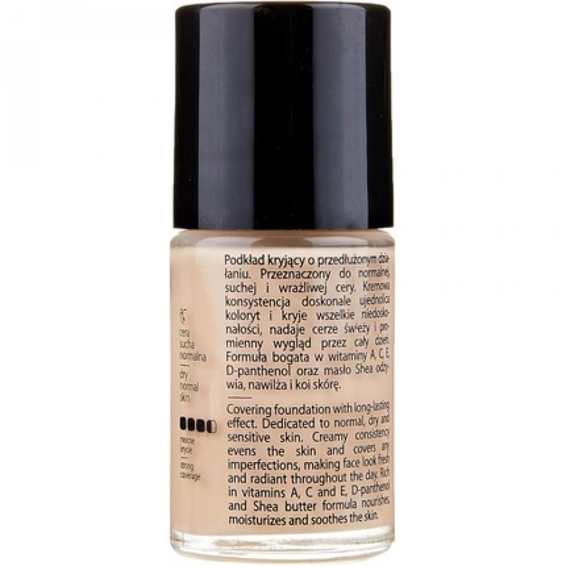 Paese Cosmetics Long Cover Fluid Foundation 01 Light Beige 30ml