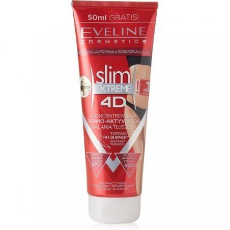 Eveline Cosmetics Slim Extreme 3D Thermoactive Anti-Cellulite Slimming Fat Burning Cream for Women 250ml