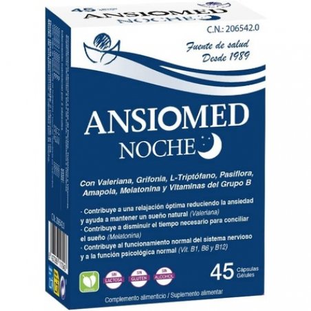 Bioserum Ansiomed Nuit Relaxation and Deep Sleep Aid 45 Capsules