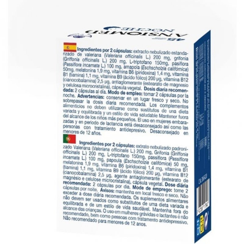 Bioserum Ansiomed Nuit Relaxation and Deep Sleep Aid 45 Capsules