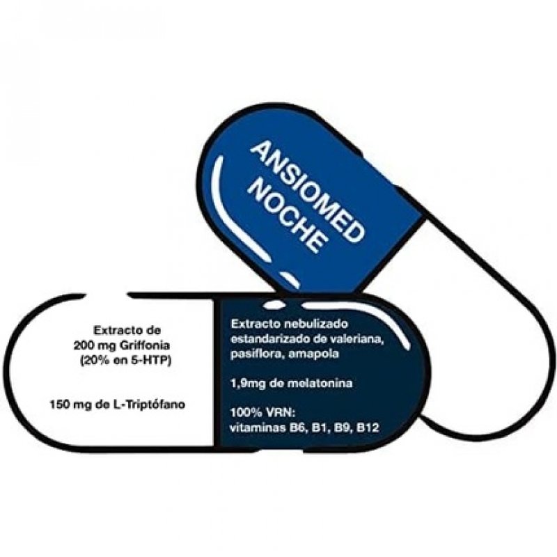 Bioserum Ansiomed Nuit Relaxation and Deep Sleep Aid 45 Capsules