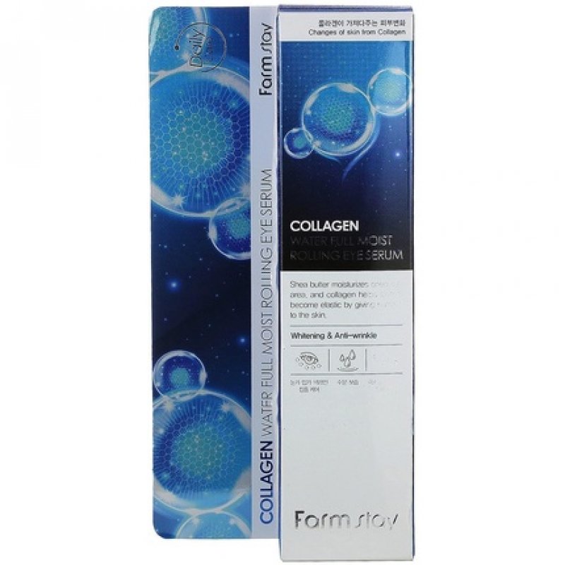 FARMSTAY Collagen Water Full Moist Rolling Eye Serum 25ml