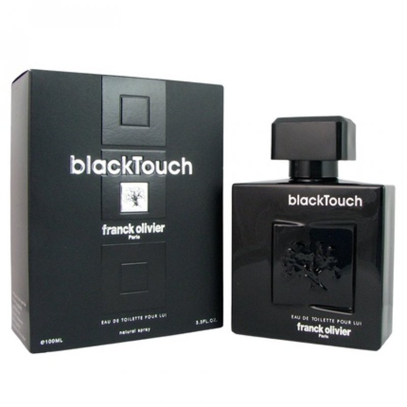 Frank Olivier Black Touch for Men Eau De Toilette Spray 3.3 Ounce