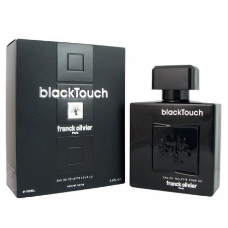 Frank Olivier Black Touch for Men Eau De Toilette Spray 3.3 Ounce