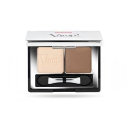 PUPA Milano Vamp! Compact Duo Eyeshadow ombre à paupière 2,2 g 005 Milk Chocolate