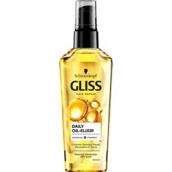 Schwarzkopf Gliss Daily Oil Elixir for Daily Use with Argan Oil and Vitamin E 75ml