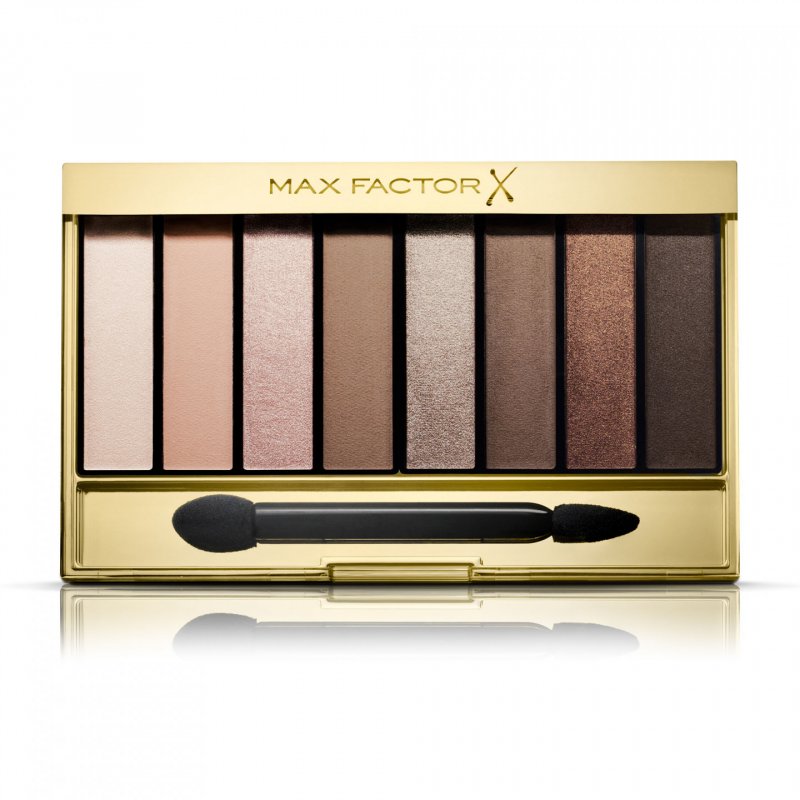Max Factor Masterpiece Nude Palette ombre à paupière 6,5 g 001 Cappuccino Nudes Mat, Satin