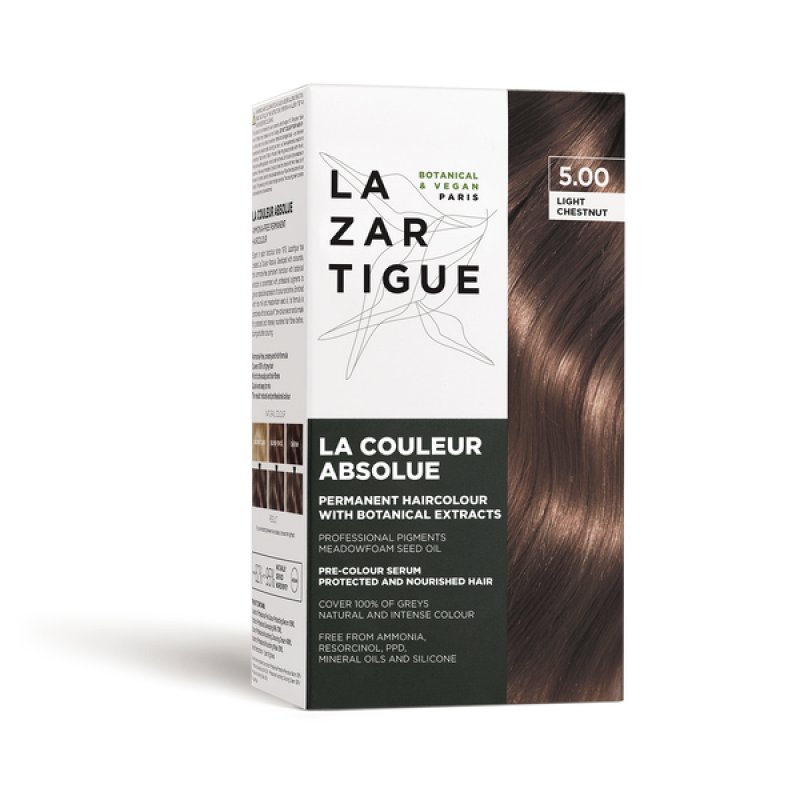 LAZARTIGUE LIGHT CHESTNUT couleur de cheveux Marron