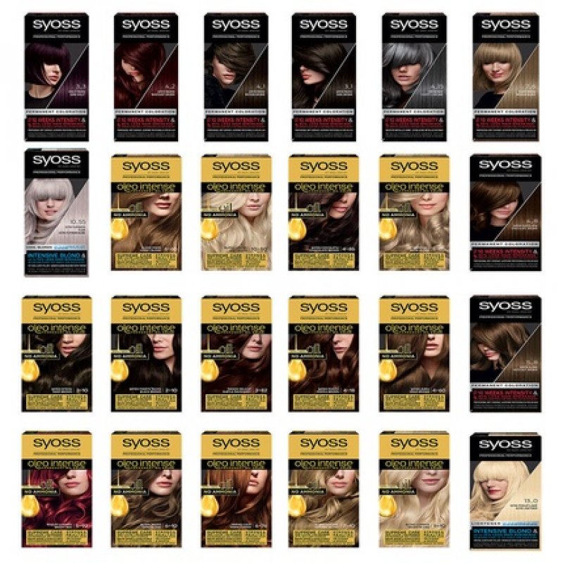Syoss Oleo Intense Color Ammonium Free Hair Color 4-18 Brown Mocha 50ml