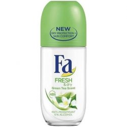 Fa Fresh & Dry Green Tea 48h Roll-On Deodorant Anti-Perspirant 50ml 1.7oz