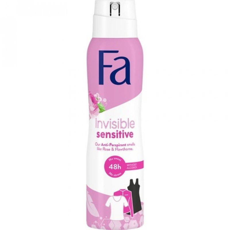 Fa Invisible Sensitive antiperspirant deodorant spray 150ml