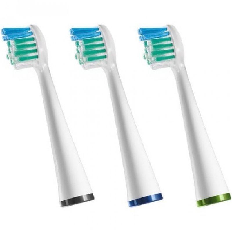 Waterpik Compact Brush Heads Replacement Slim Toothbrush Heads for Sensonic and Complete Care