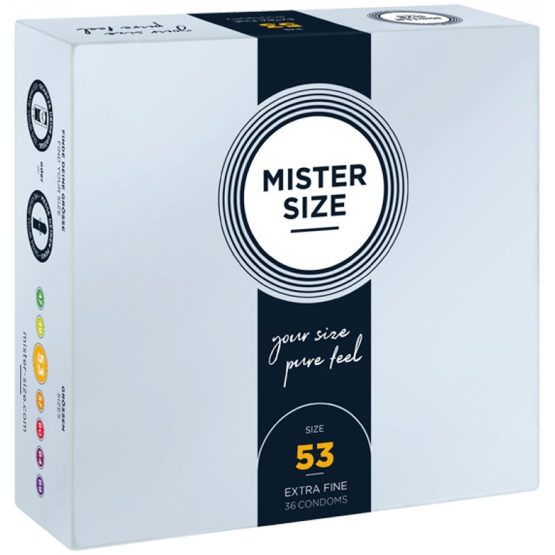 MISTER SIZE 53 36 pièce(s) Lisse