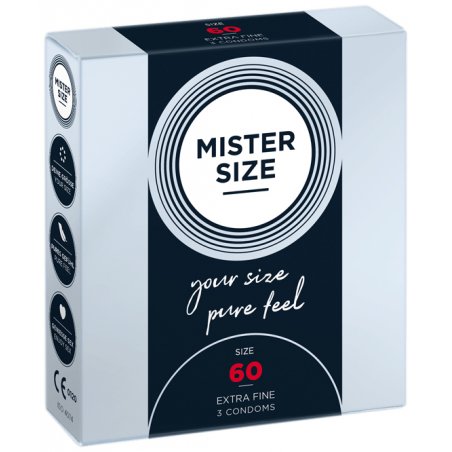 MISTER SIZE 60 3 pièce(s) Lisse