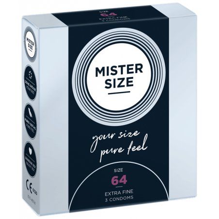 MISTER SIZE 64 3 pièce(s) Lisse