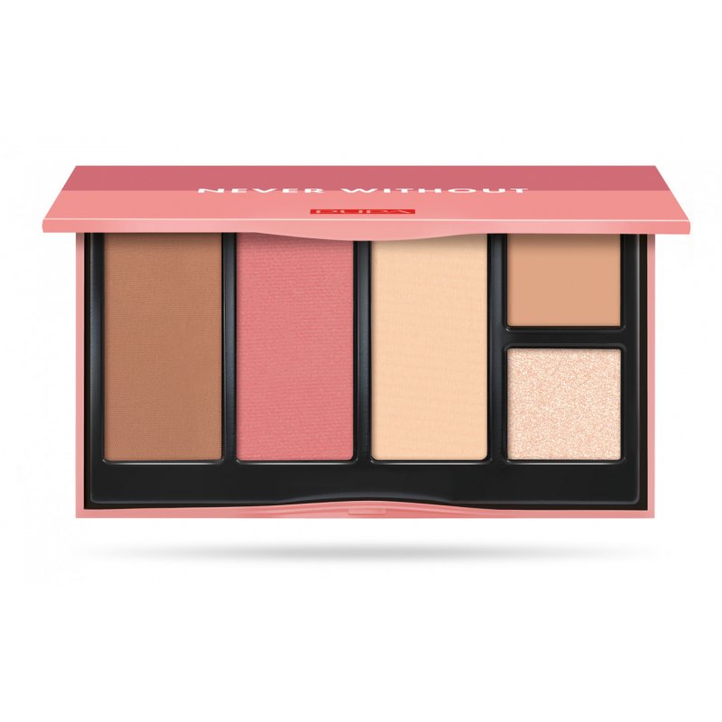 PUPA Milano Never Without Palette 002 Medium Skin 15.2g