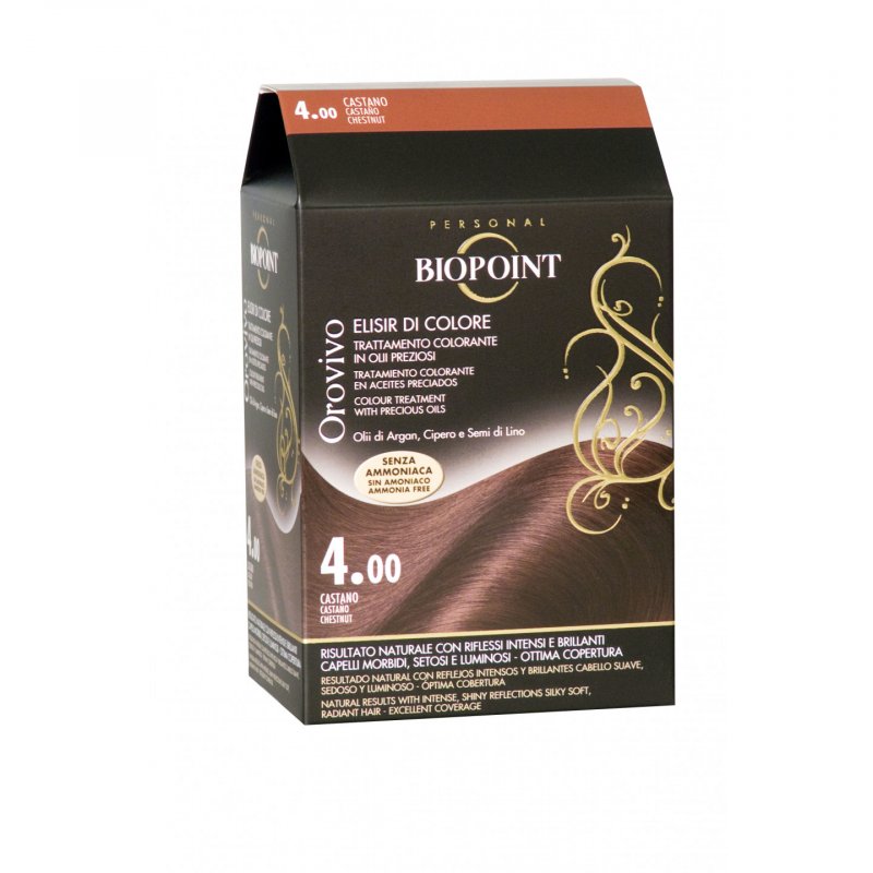BIOPOINT Orovivo Permanent Hair Color in Honey Blonde Shade 4 Brown