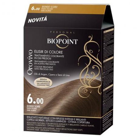 Biopoint Orovivo Colour Elixir couleur de cheveux Marron