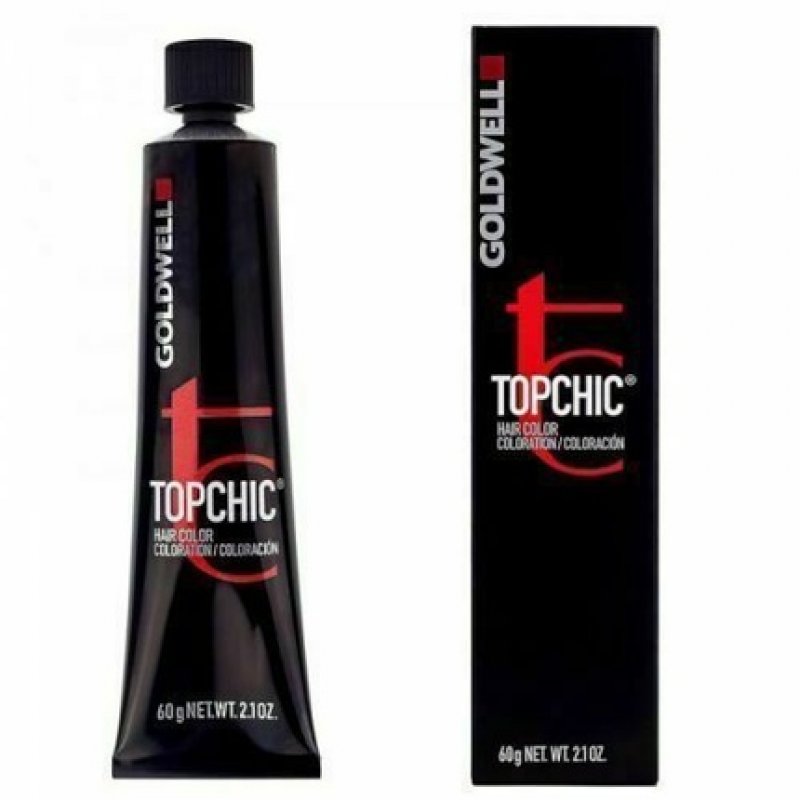 Vopsea permanenta Goldwell Topchic R Effect Red, Rosu, 60ml