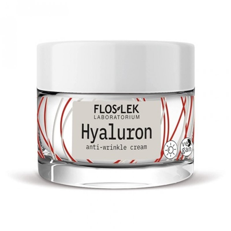 Floslek HYALURON Anti-Wrinkle Day Cream with Hyaluronic Acid and Prebiotics 50ml