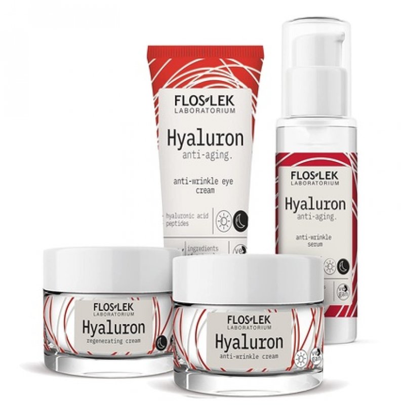 Floslek HYALURON Anti-Wrinkle Day Cream with Hyaluronic Acid and Prebiotics 50ml