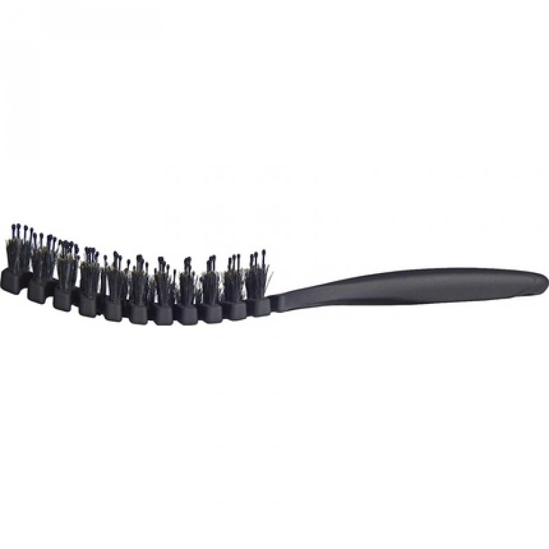 HERCULES SÄGEMANN 9145 Flexy Shape Hair Brush Flexible Gentle Natural Boar Bristle Nylon Pin Detangling Brush for Long