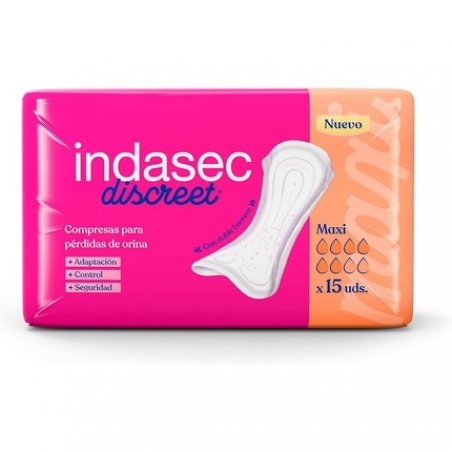 Indasec Maxi Standard Black Pad