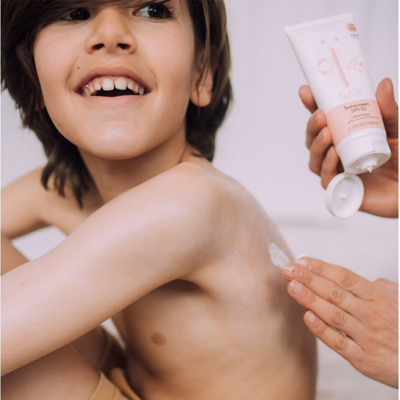 NAÏF Sunscreen for Baby & Kids SPF50