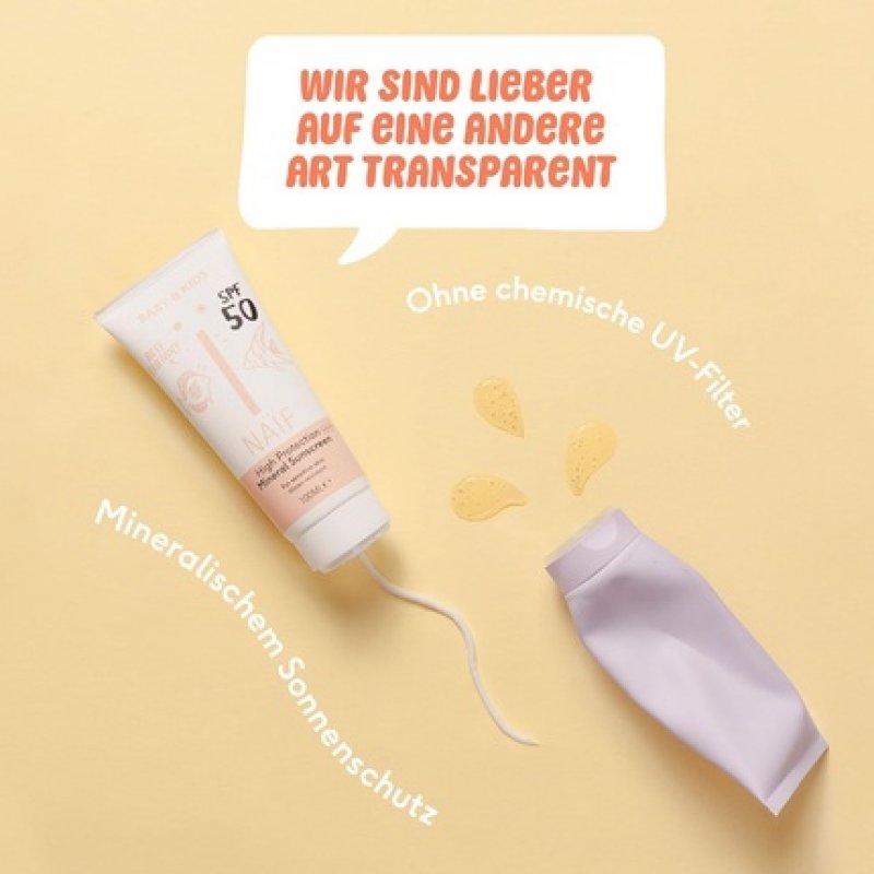 Naïf Sunscreen Spray for Baby & Children SPF 50 100ml