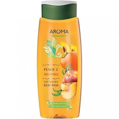 AROMA Peach & Persimmon Body Wash 400ml