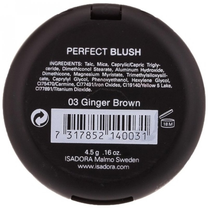 Isadora Perfect Blush 03 Ginger Brown