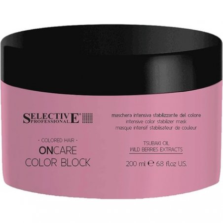 Selective Professional On Care Color Block Mask 200ml Color Stabilizing Intensive Mask