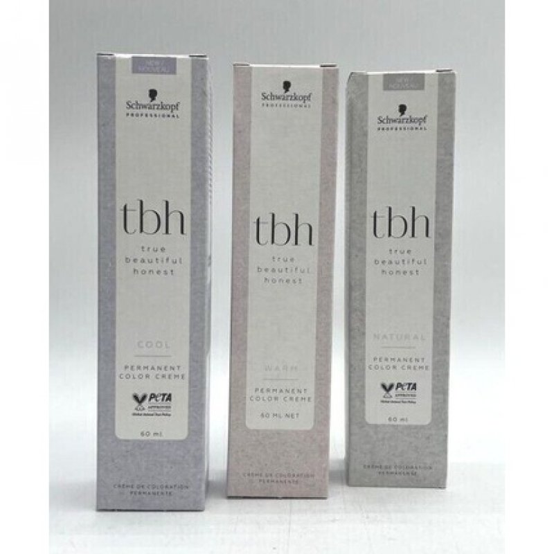 Schwarzkopf Professional tbh Cool Permanent Color 60ml Various Shades