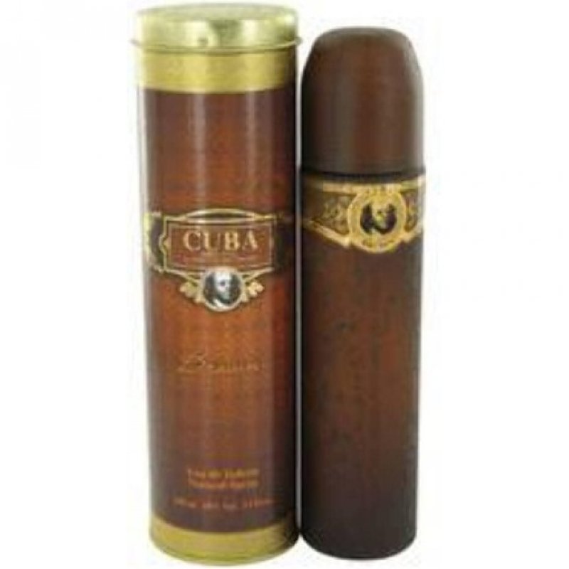 Fragluxe CUBA Brown Eau De Toilette Spray 1.17oz 35ml