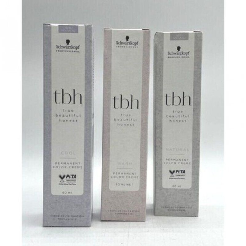 Schwarzkopf Professional tbh Cool Permanent Color 60ml Various Shades