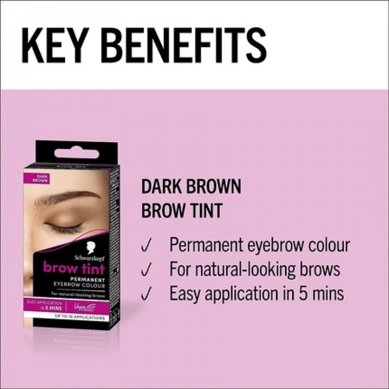 Brow Tint Eyebrow Tint 4-1 Dark Brown