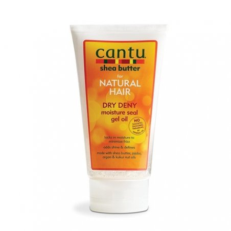 Cantu Natural Hair Dry Deny Moisture Seal Gel Oil 5oz Tube