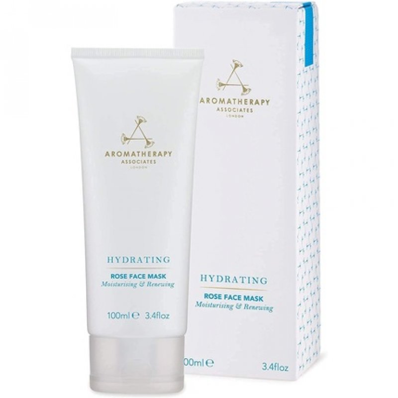Aromatherapy Associates Hydrating Rose Face Mask with Aloe Vera, Sodium Hyaluronate and Rose Water 100ml