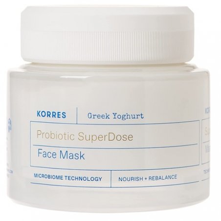 KORRES GREEK YOGHURT Probiotic Face Mask Dermatologically Tested 100ml