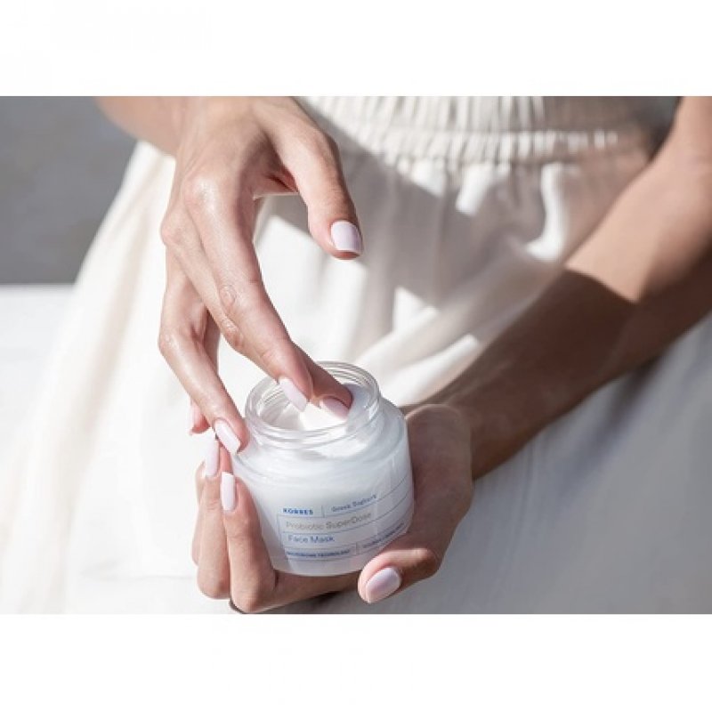 KORRES GREEK YOGHURT Probiotic Face Mask Dermatologically Tested 100ml